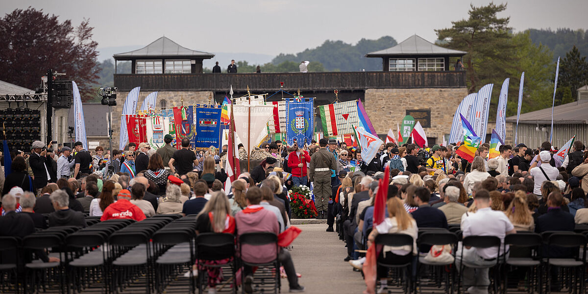 Gedenk- und Befreiungsfeier 2024 KZ-Gedenkstätte Mauthausen 5. Mai 2024