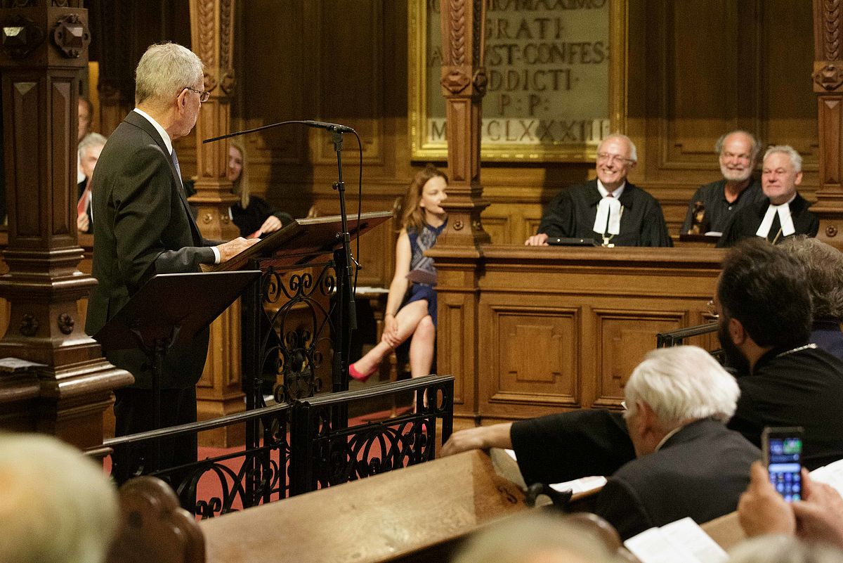 Teilnahme am Festgottesdienst für Bischof Michael Bünker anl. der Beendigung seiner Amtszeit, 29.6.2019