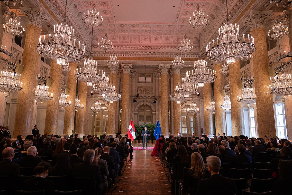 Neujahrsempfang für das Diplomatische Corps 21. Jänner 2026