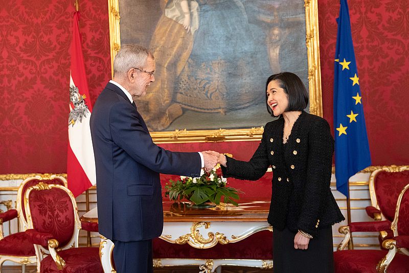 Überreichung von Beglaubigungsschreiben 13. Jänner 2020