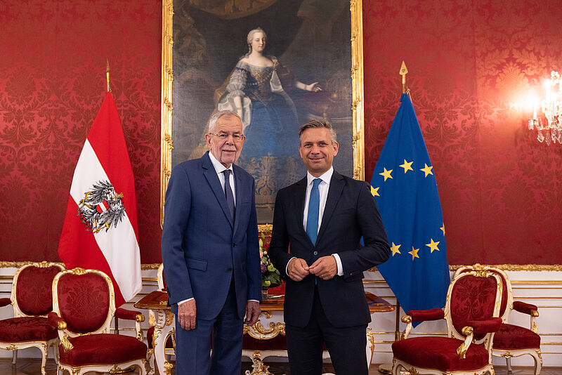 Gespräch mit Bundesminister Wolfgang Hattmannsdorfer 5. Mai 2025