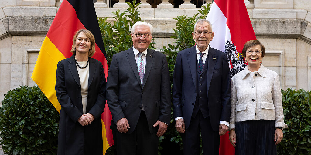 Staatsbesuch des deutschen Amtskollegen Frank-Walter Steinmeier in Österreich