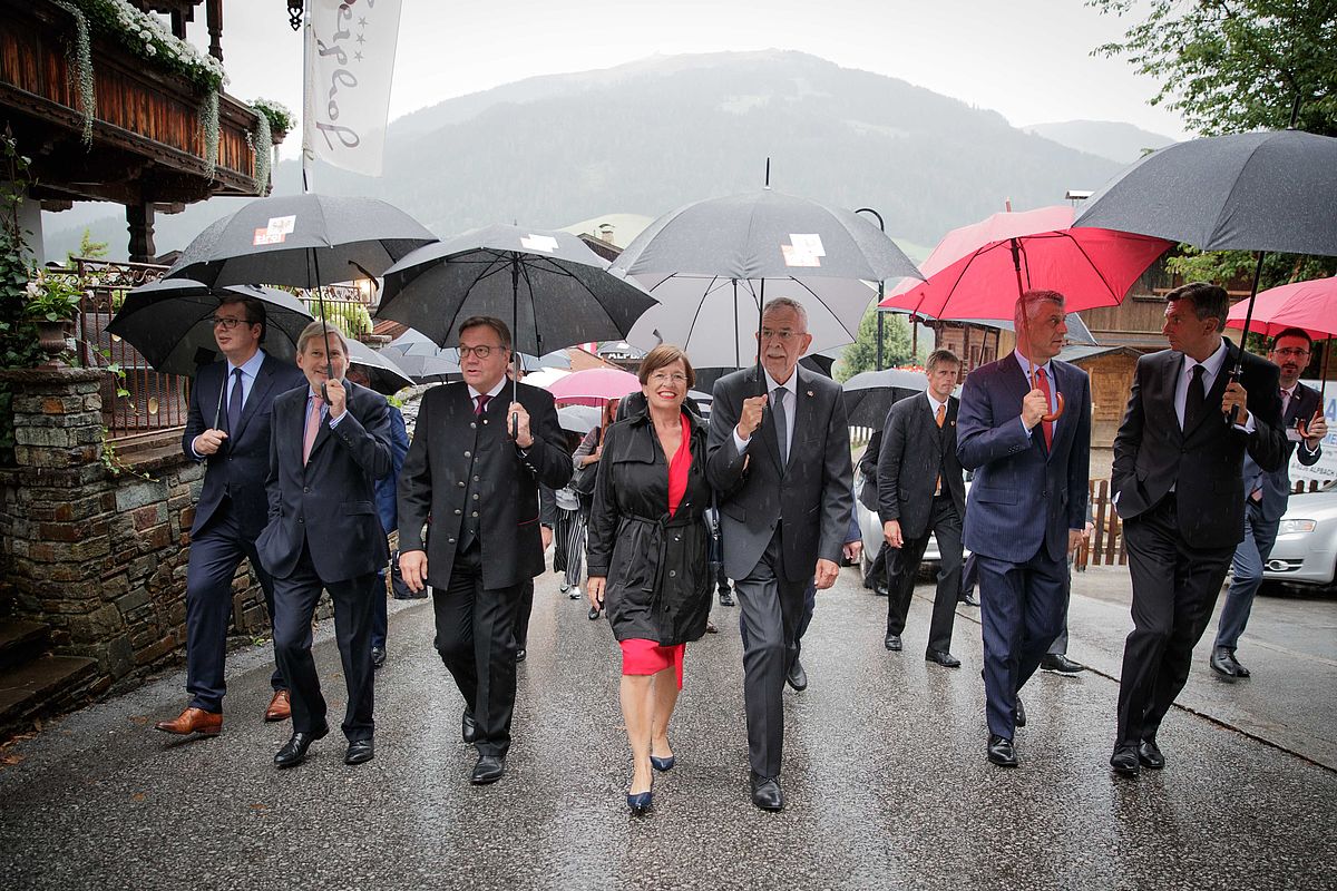 Eröffnung der Politischen Gespräche des Europäischen Forum Alpbach 2018