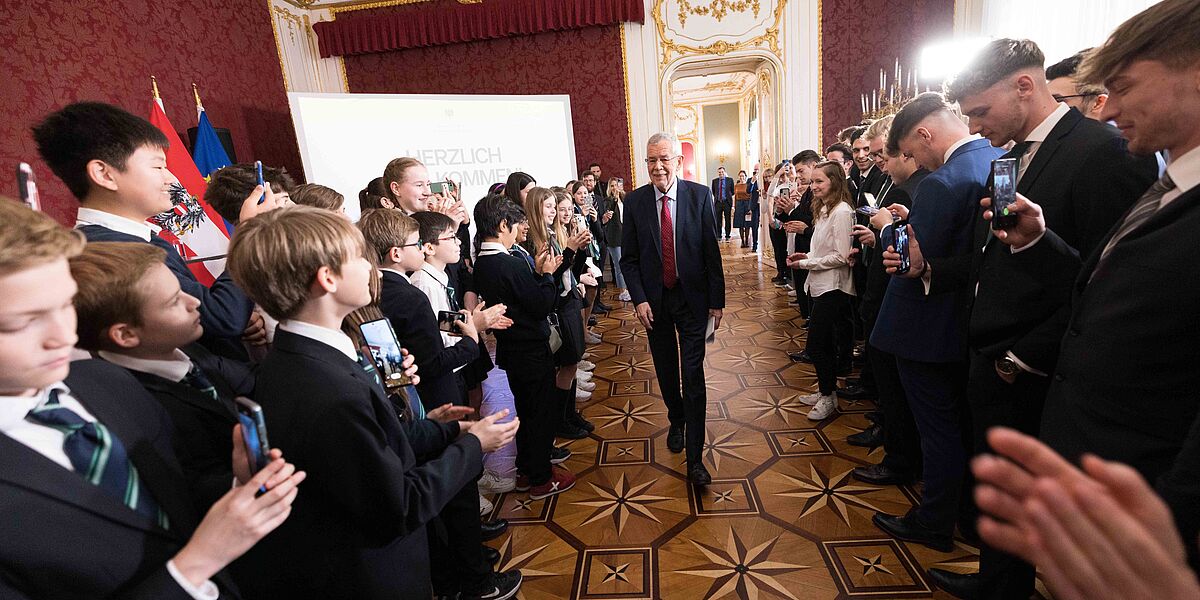 Schülerinnentag in der Hofburg