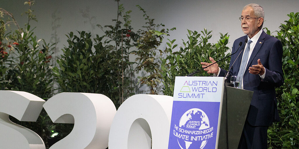 Bundespräsident bei Austrian World Summit 