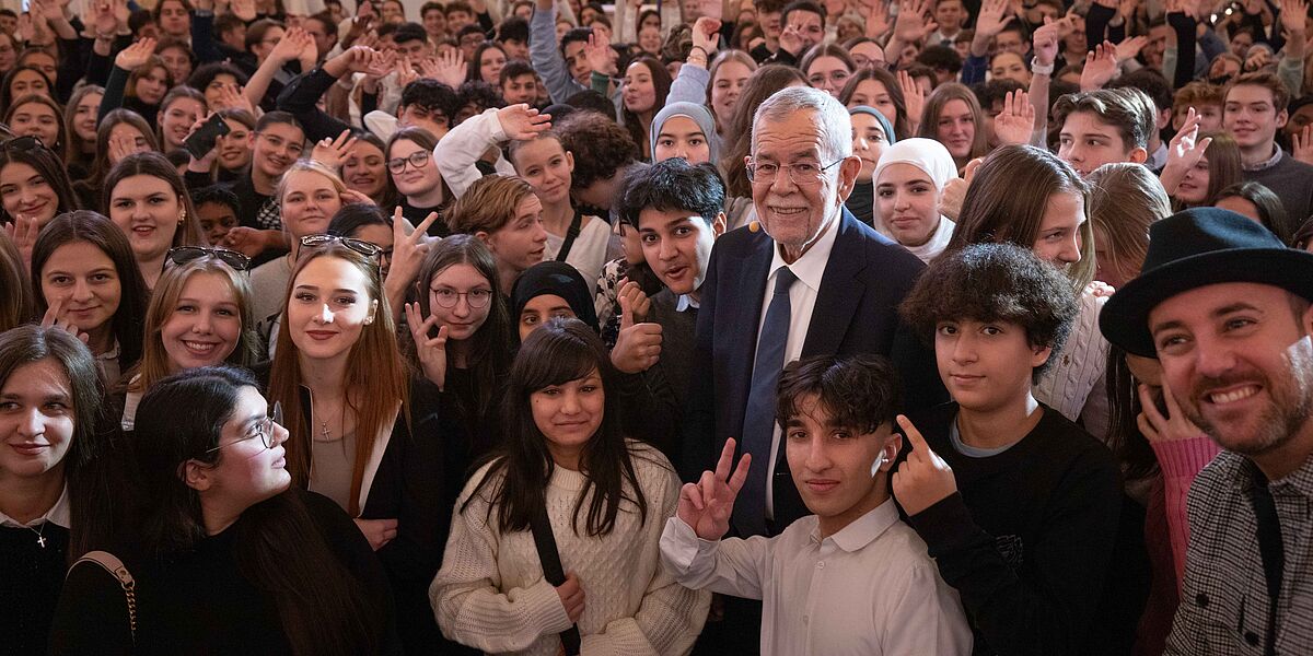Schülerinnentag in der Hofburg