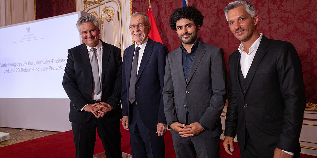 Verleihung des Kurt-Vorhofer- und Robert Hochner-Preises