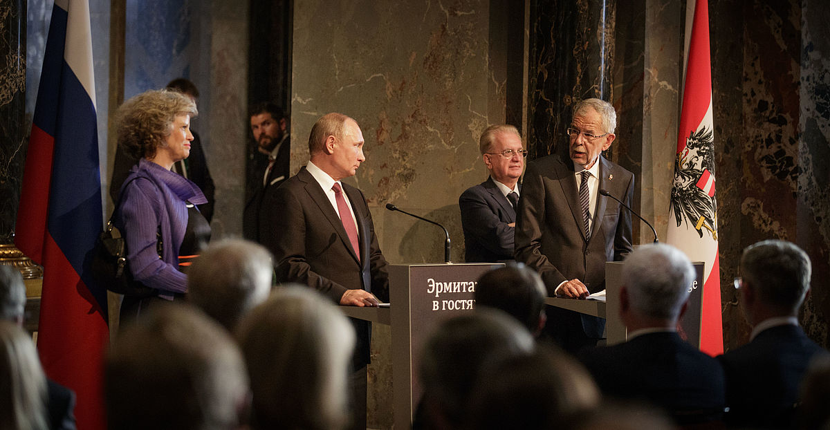 Offizieller Arbeitsbesuch des Präsidenten der Russischen Föderation Vladimir Putin in Österreich