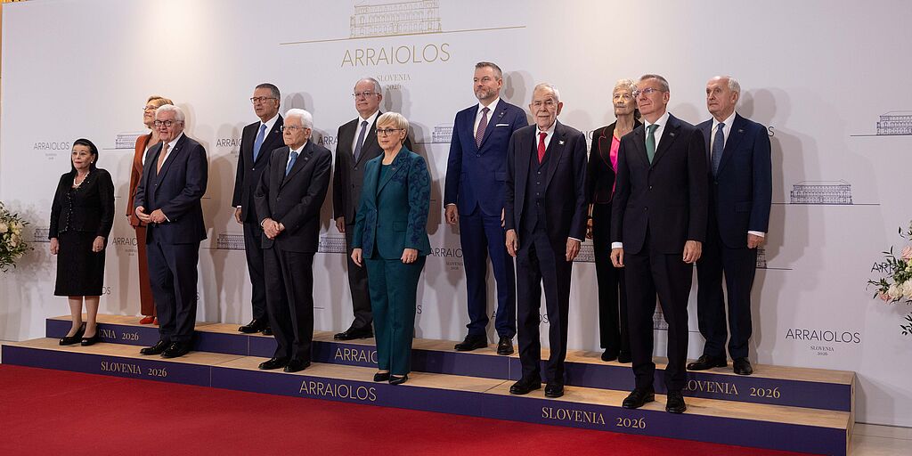 Arraiolos-Treffen 2026 in Brdo/Slowenien.