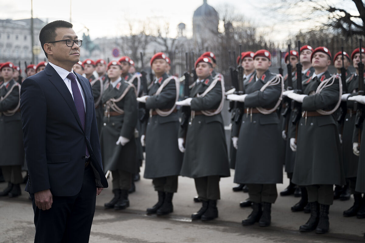 Überreichung von Beglaubigungsschreiben 18. Dezember 2024