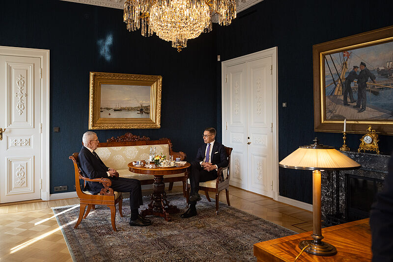 Offizieller Besuch in Finnland 3. April 2025