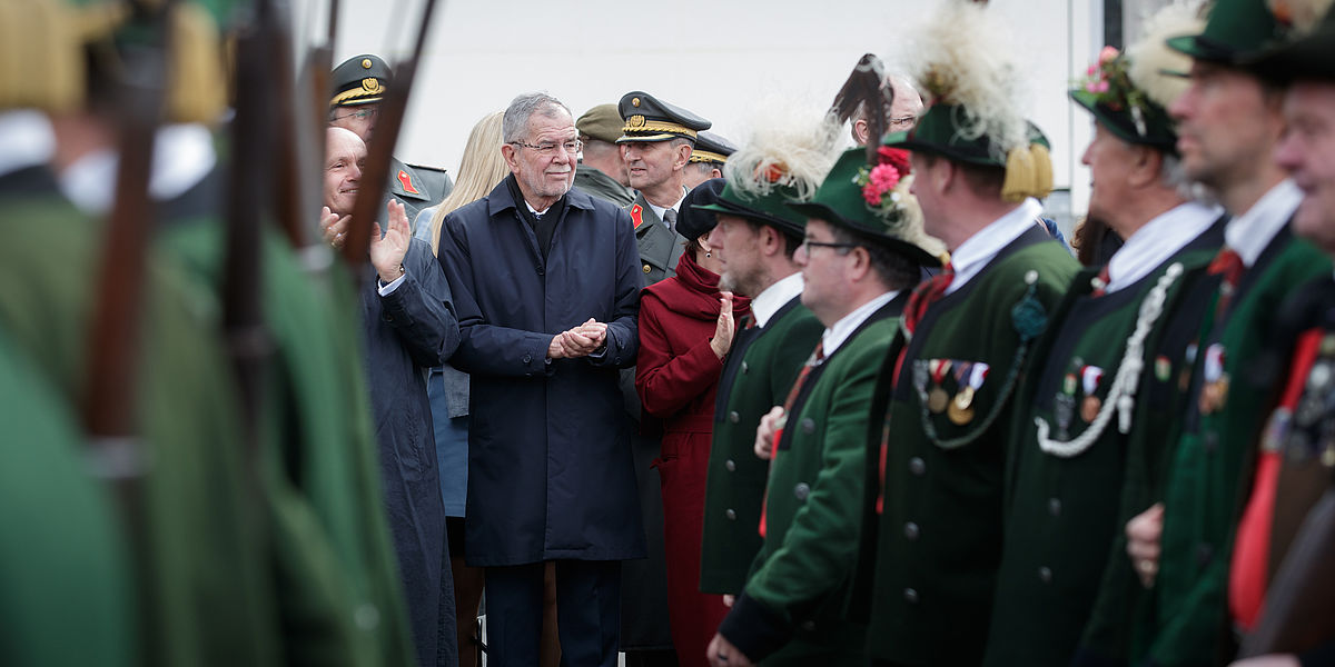 Festakt des Landes Salzburg und des Landesverbandes der Salzburger Schützen