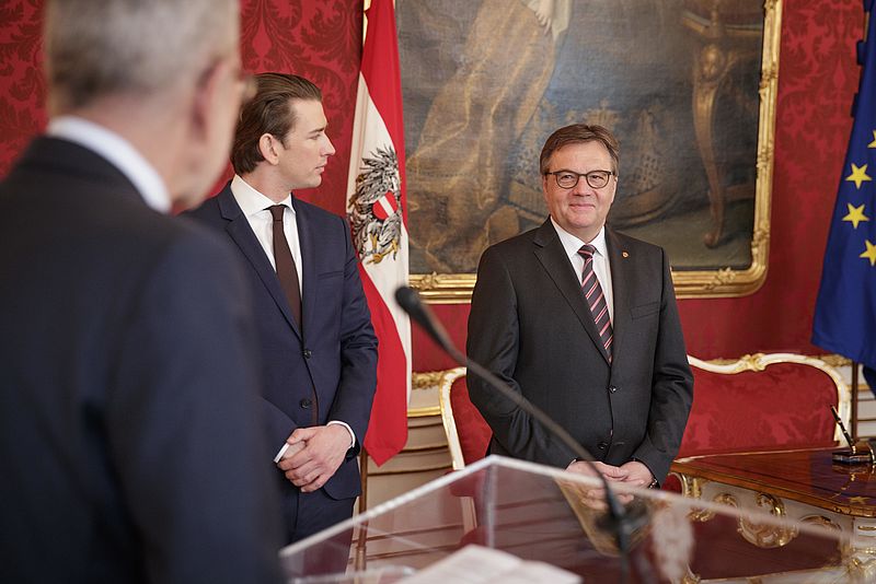 Angelobung von Günther Platter zum Landeshauptmann von Tirol