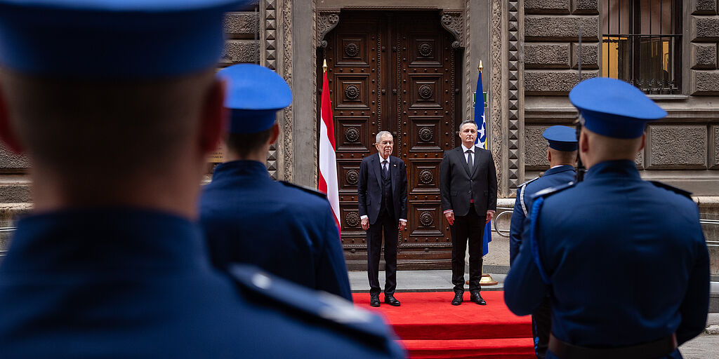 Offizieller Besuch von Bundespräsident Alexander Van der Bellen in Bosnien und Herzegowina.
