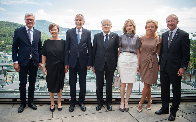 Italienischer Staatsbesuch in Salzburg 2. Juli 2019
