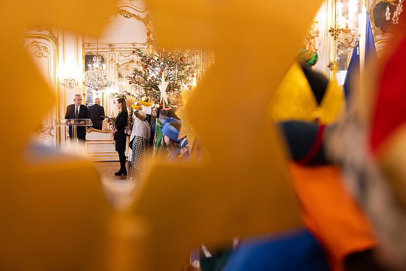 Besuch von Sternsingergruppen 30. Dezember 2023