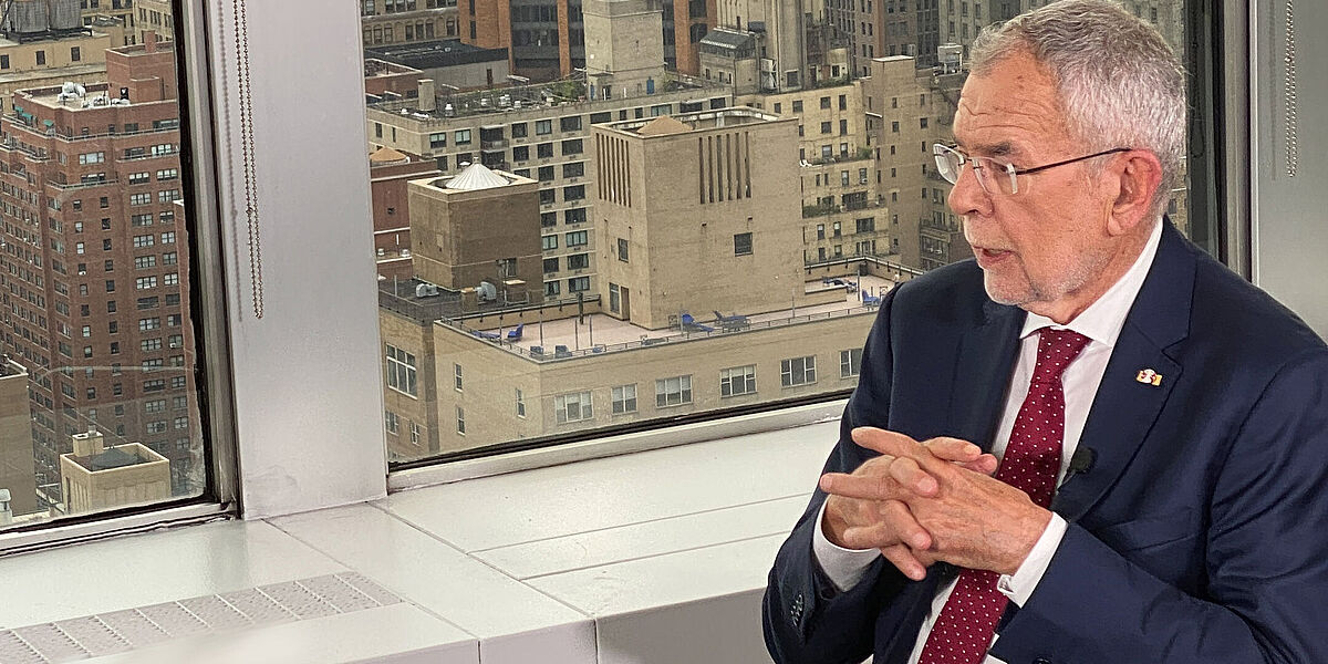 Bundespräsident im APA-Interview in New York