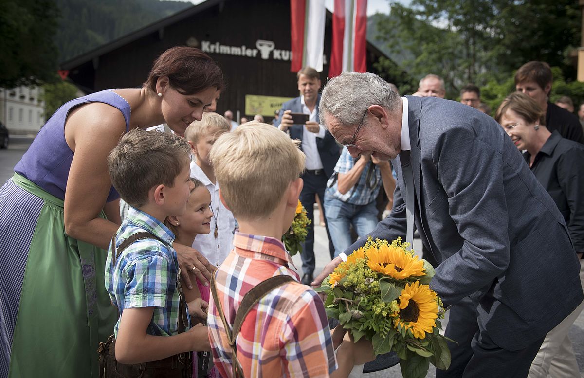 Teilnahme am 11. Alpine Peace Crossing – Friedenswanderung zur Wildbachalm und Eröffnung des Krimmler Friedensdialogs-Salzburg