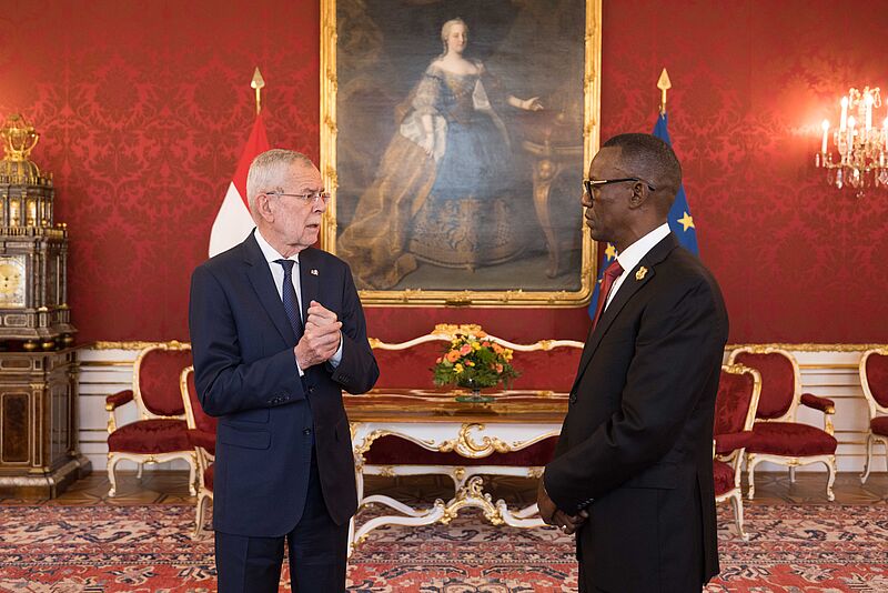 Überreichung von Beglaubigungsschreiben 5. Mai 2022