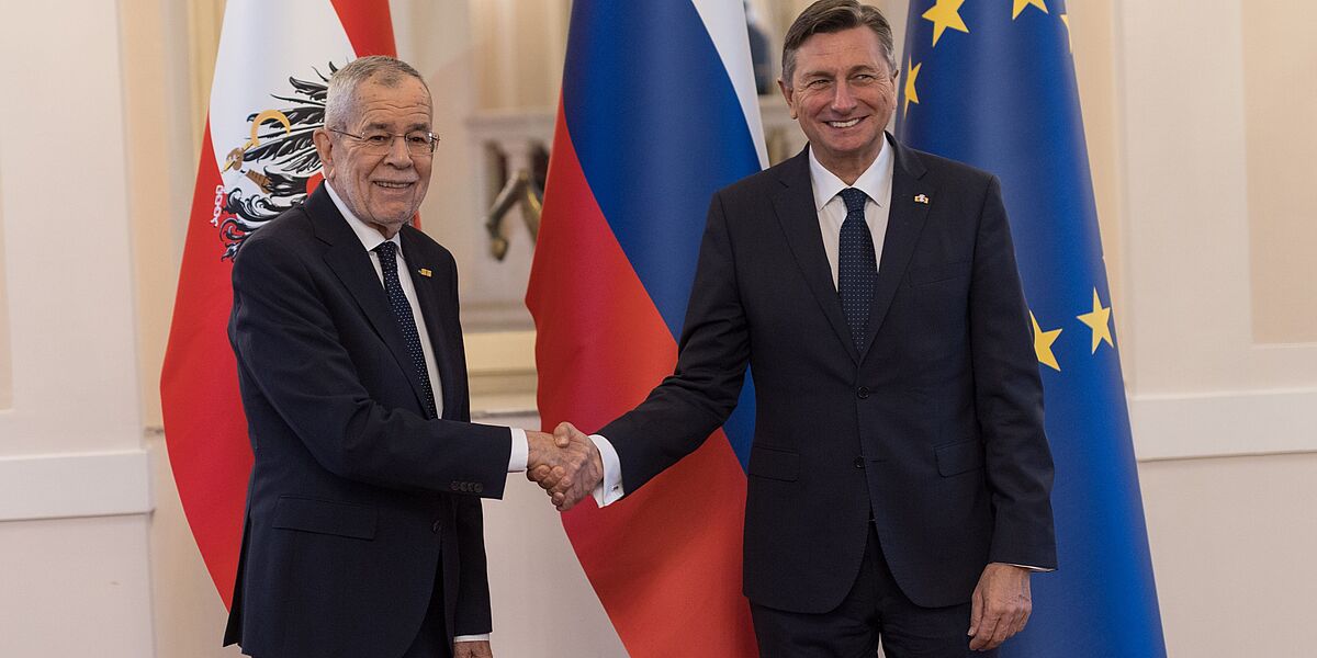 Offizieller Besuch von Bundespräsident Alexander Van der Bellen in Slowenien.