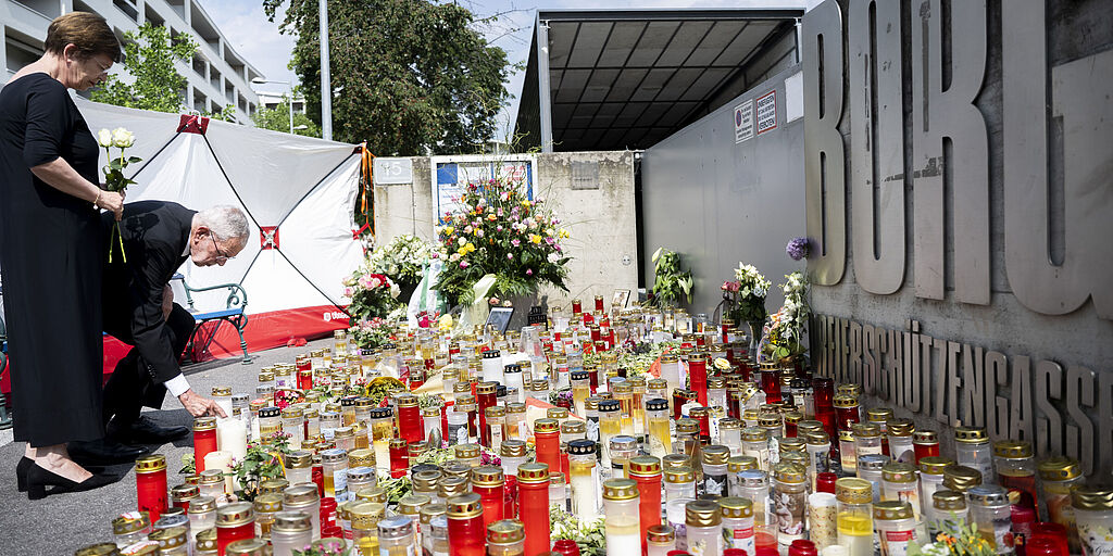 Gedenken der Opfer in Graz, Juni 2025