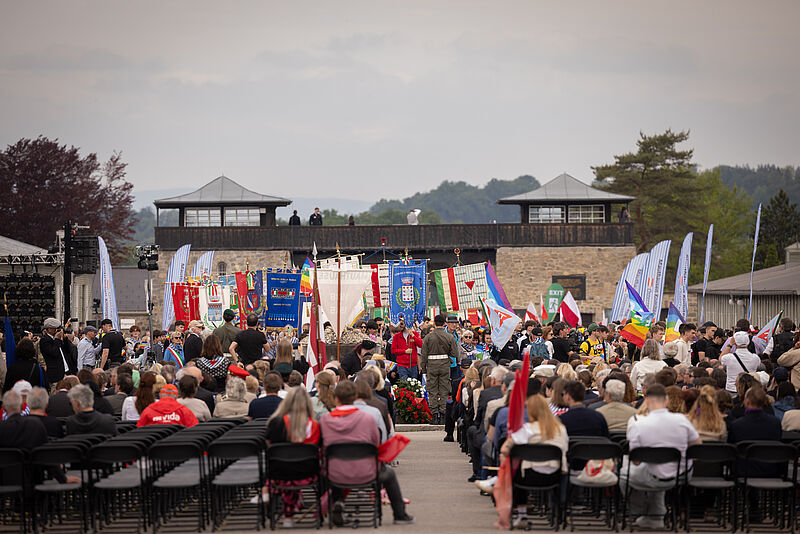 Gedenk- und Befreiungsfeier 2024 KZ-Gedenkstätte Mauthausen 5. Mai 2024