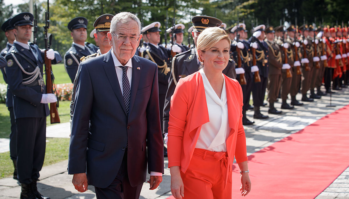 Offizieller Besuch in Kroatien