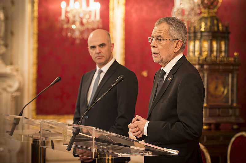 Offizieller Besuch des Bundespräsidenten der Schweizerischen Eidgenossenschaft