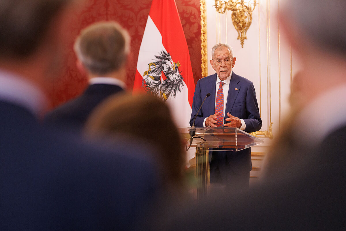 Empfang für Botschafterinnen und Botschafter 9. September 2026