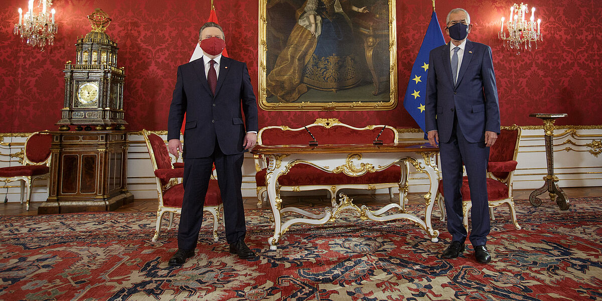 Angelobung von Michael Ludwig