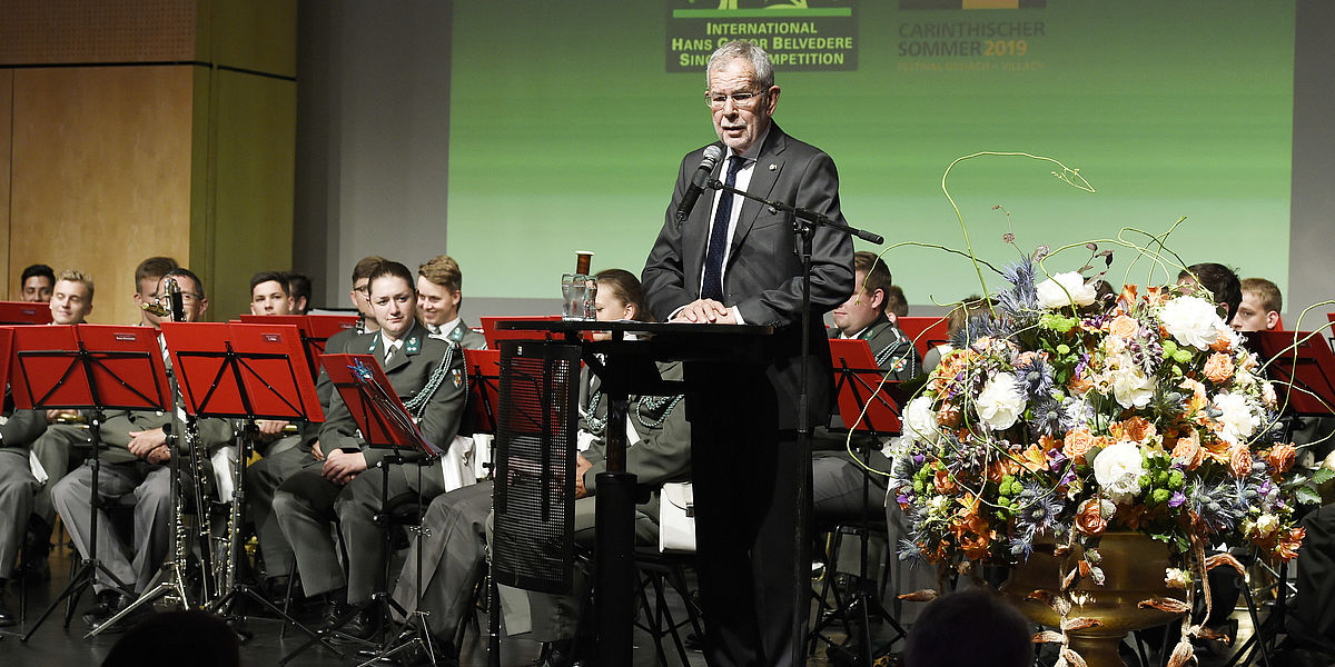 Bundespräsident eröffnet den Carinthischen Sommer 2019