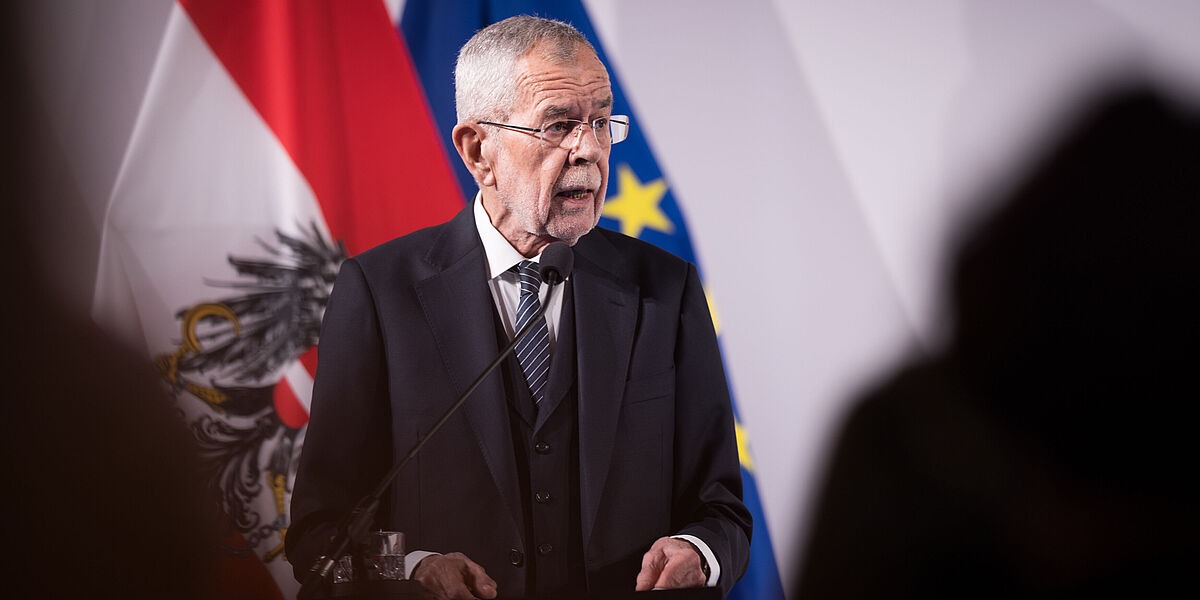 Bundespräsident Alexander Van der Bellen nimmt anlässlich des Internationalen Frauentags in seiner Rede Männer in die Pflicht.