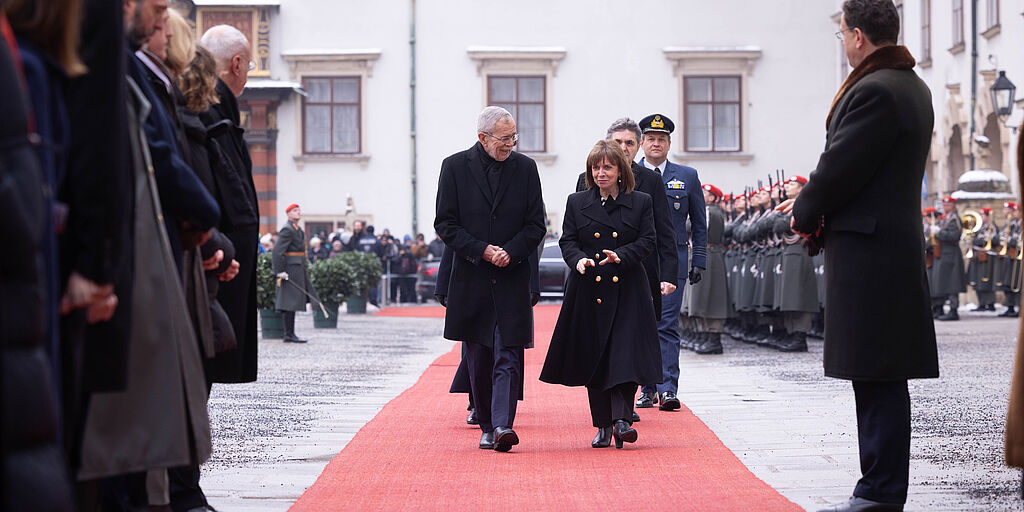 Offizieller Besuch der Präsidentin der Hellenischen Republik Katerina Sakellaropoulou