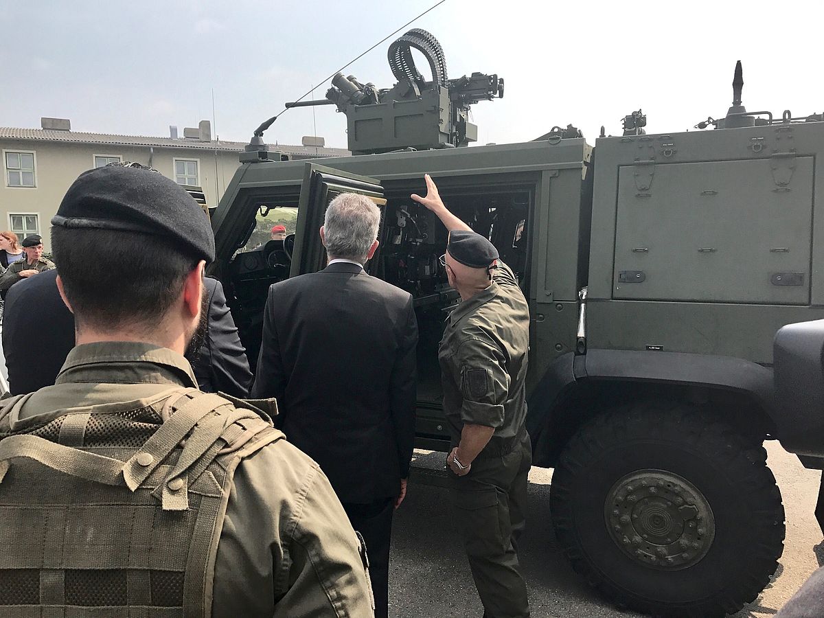 Truppenbesuch beim KSE – Kommando für schnelle Einsätze in der Raab-Kaserne in Mautern