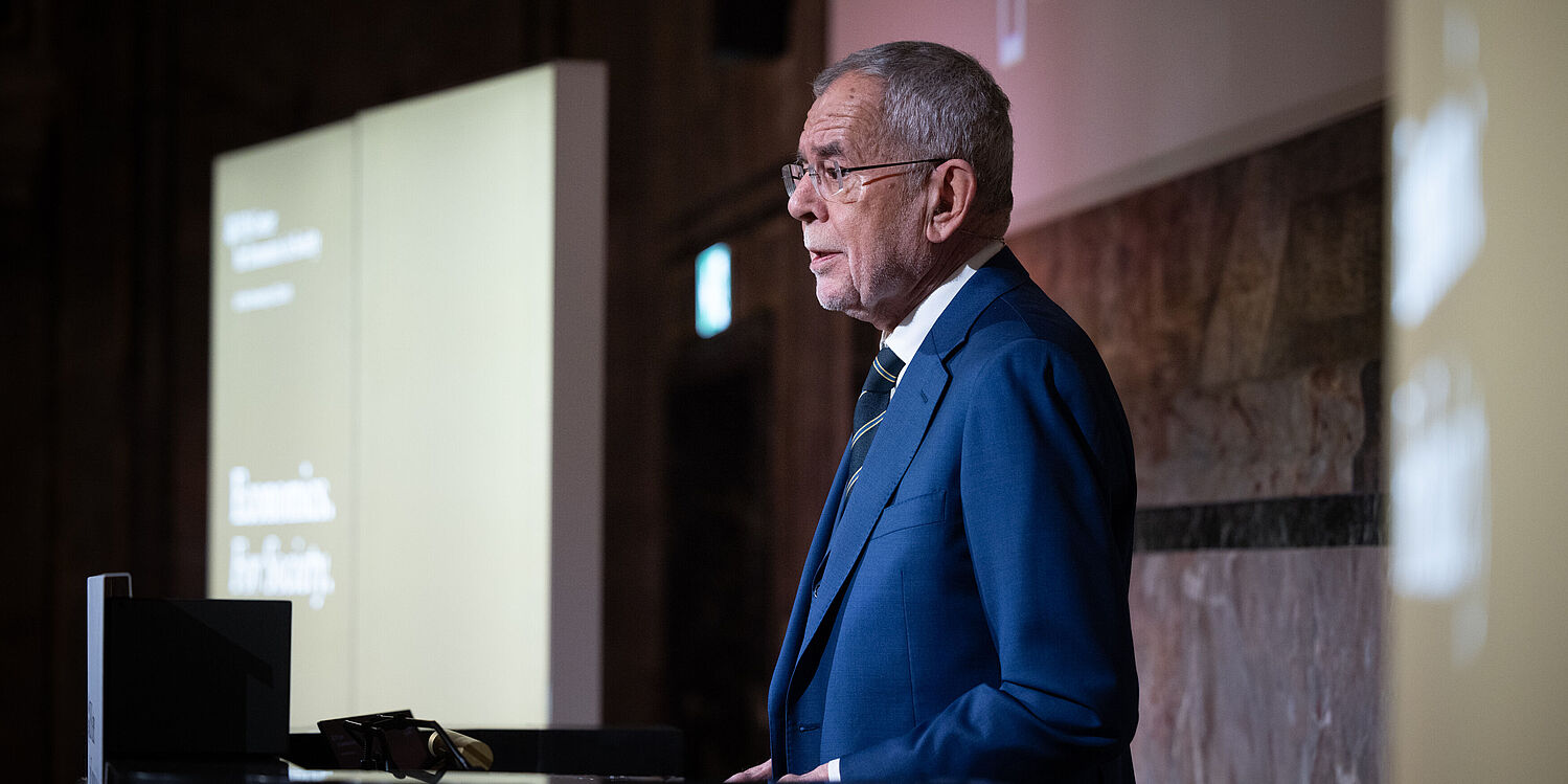 Vortrag von Bundespräsident Alexander Van der Bellen zu den Chancen und Herausforderungen Europas