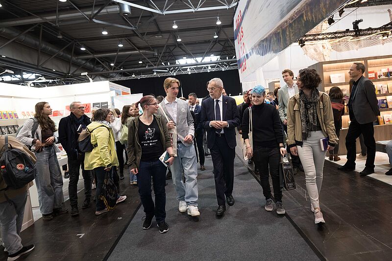 Besuch der Leipziger Buchmesse 26. April 2023