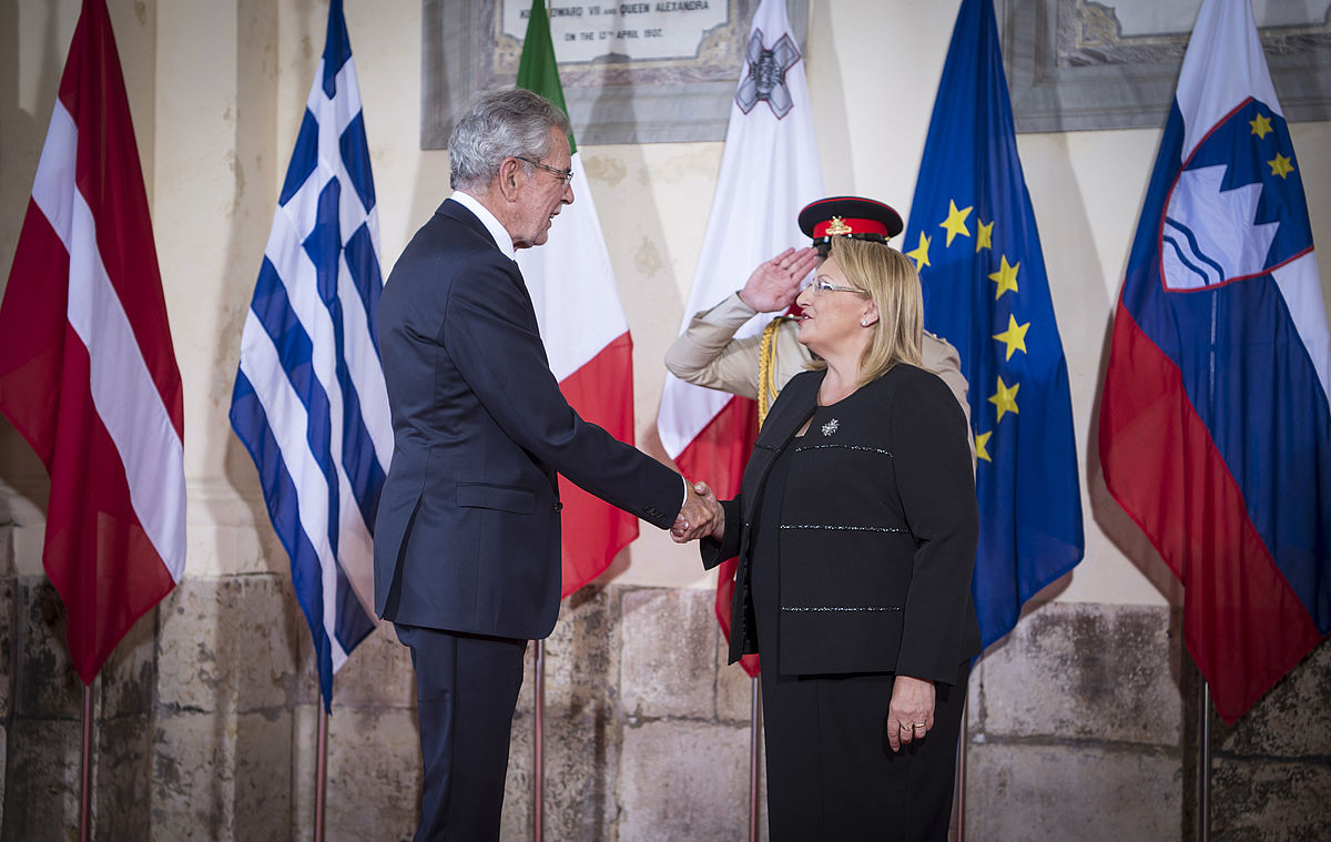Arraiolos-Treffen der Staatsoberhäupter in Valletta