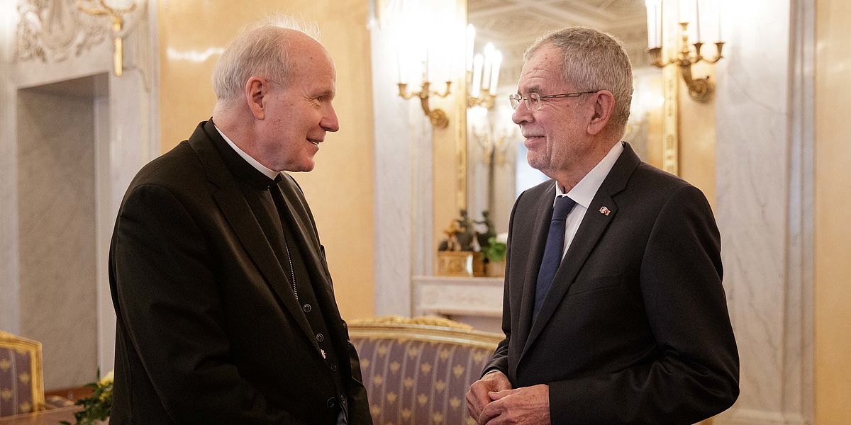 Festliches Mittagessen für Kardinal Schönborn