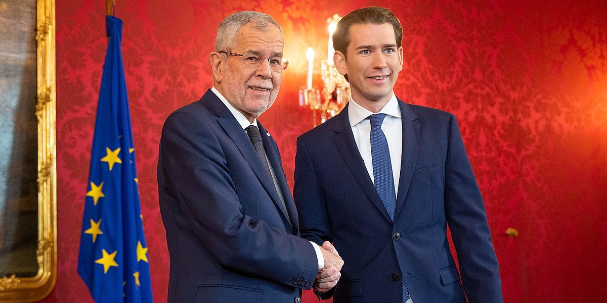 Auftrag zur Regierungsbildung an Sebastian Kurz