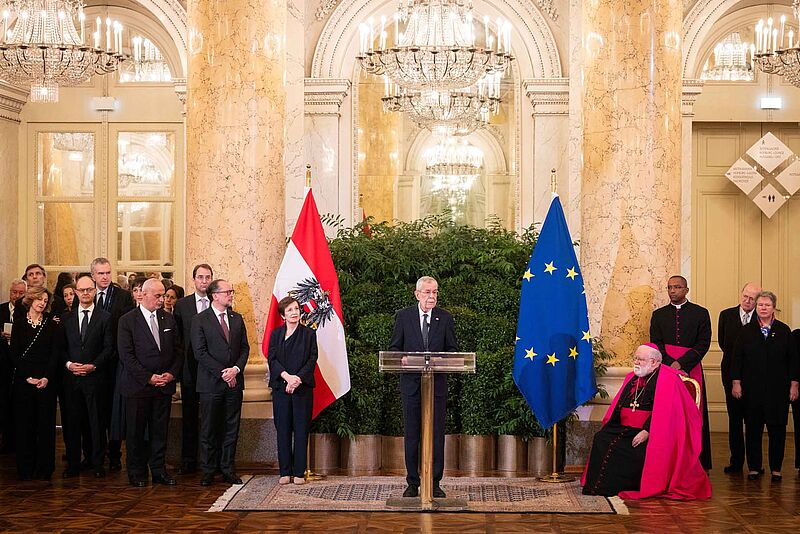 Neujahrsempfang für das Diplomatische Corps - Teil 1 16. Jänner 2024