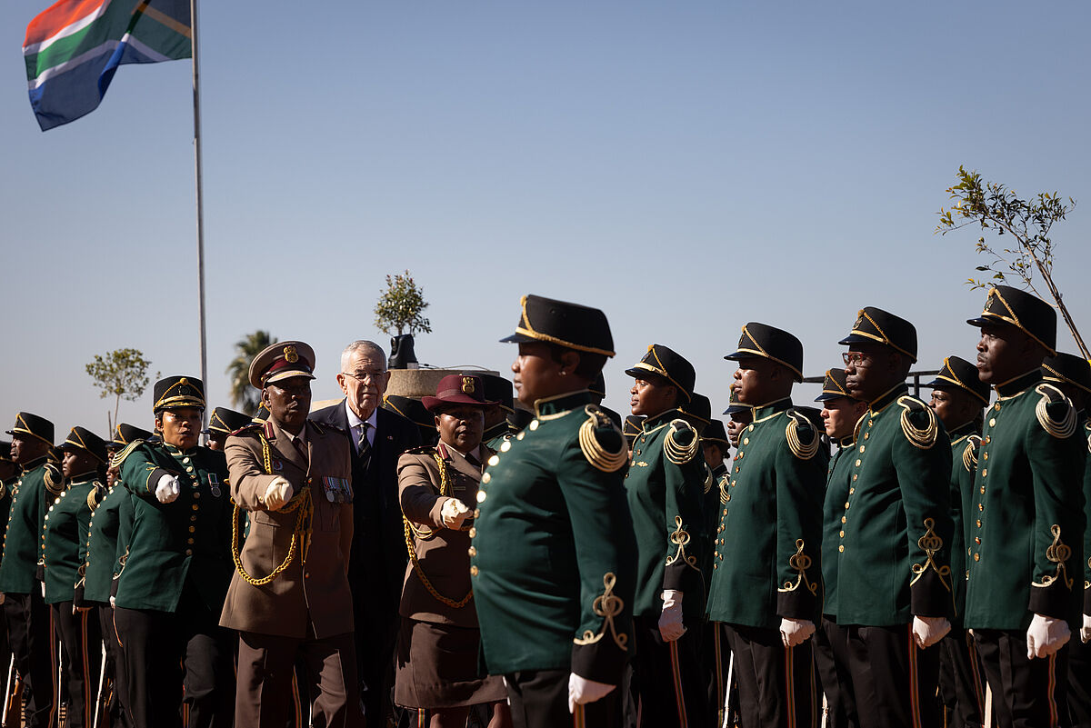 Tag 2: Staatsbesuch in Südafrika 4. Juli 2025