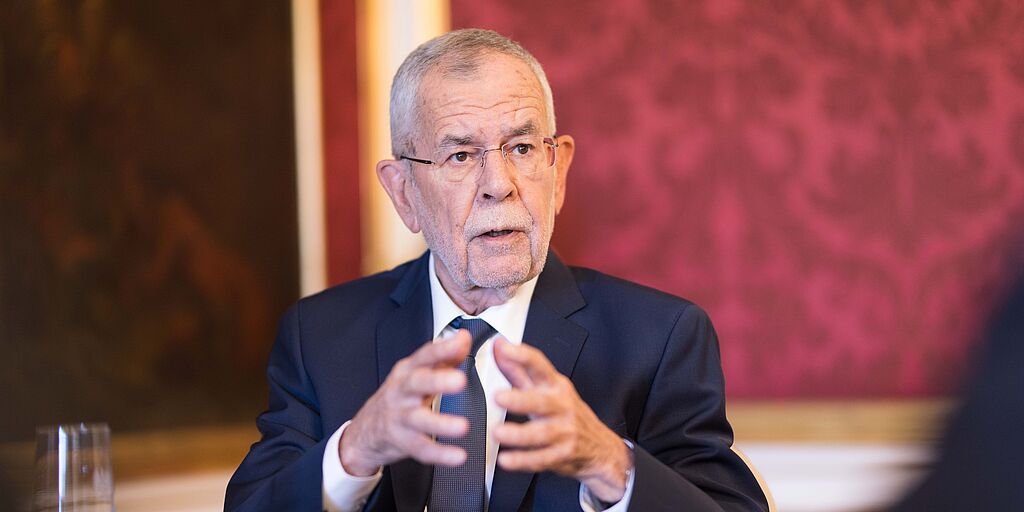 Bundespräsident Alexander Van der Bellen zu Antisemitismus