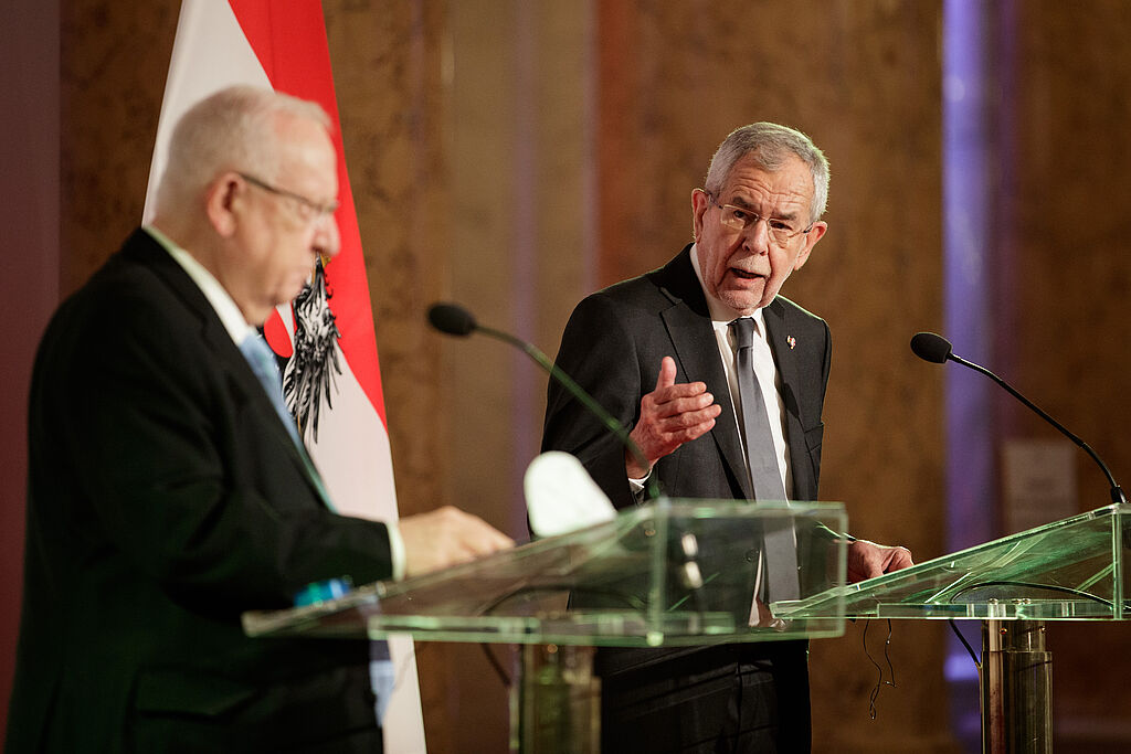 Offizieller Besuch des Staatspräsidenten von Israel in Österreich