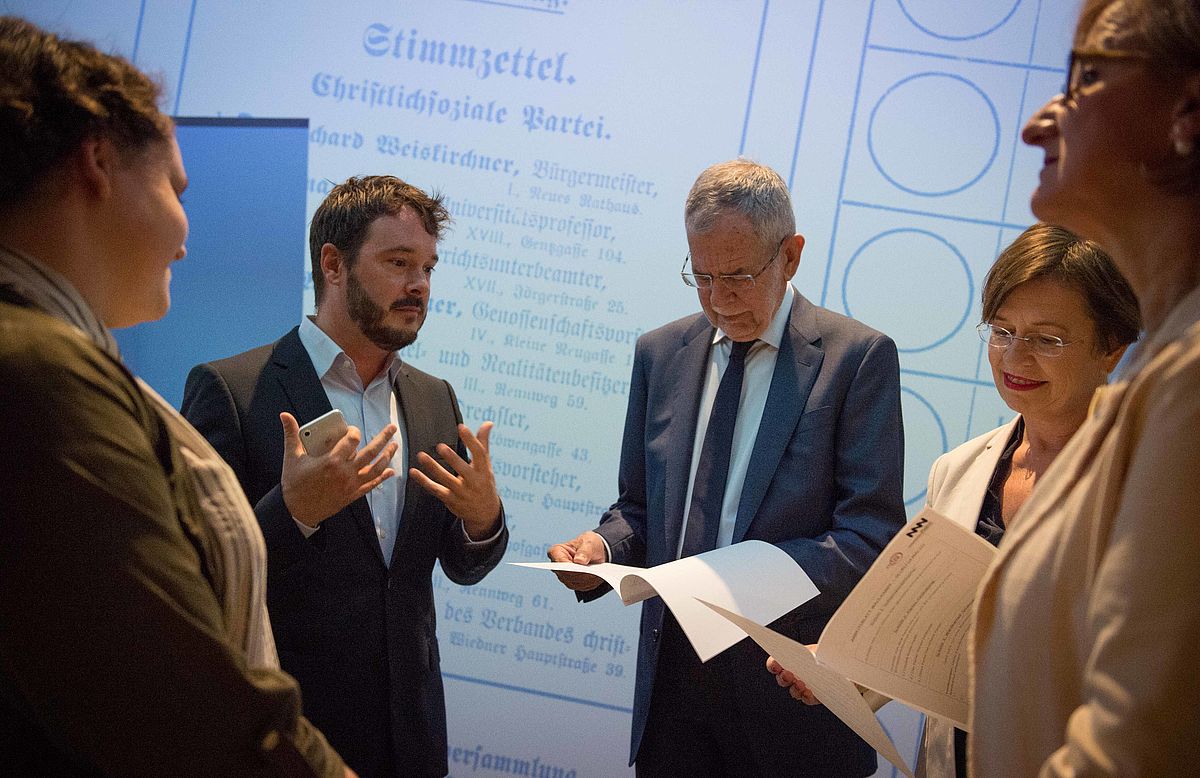 Besuch im Haus der Geschichte Niederösterreich