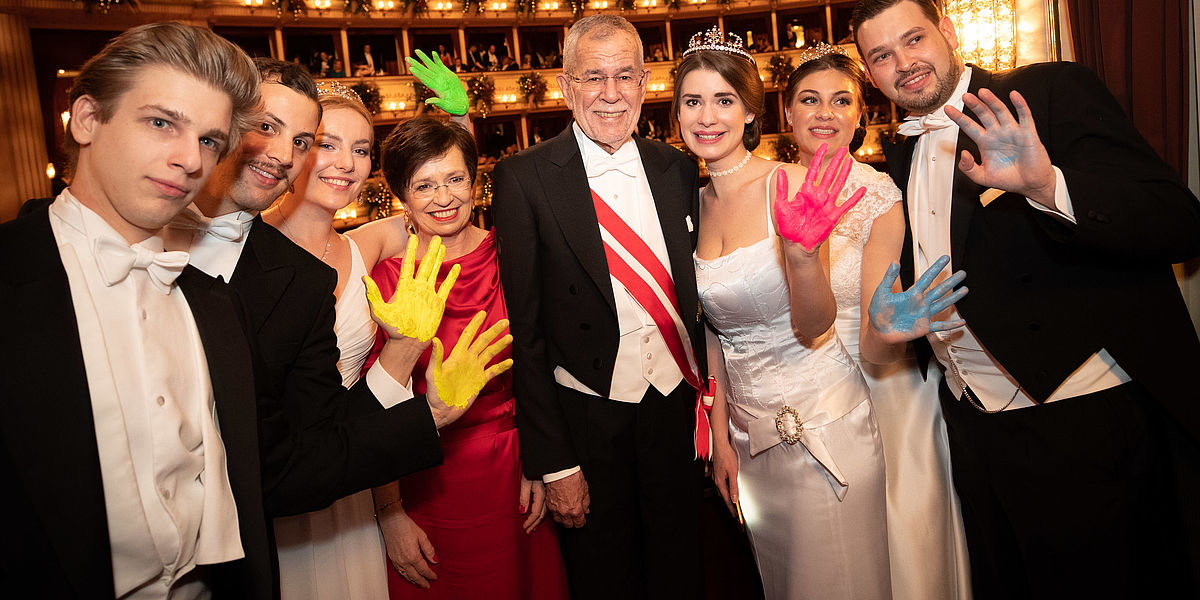 Eröffnung des Opernballs