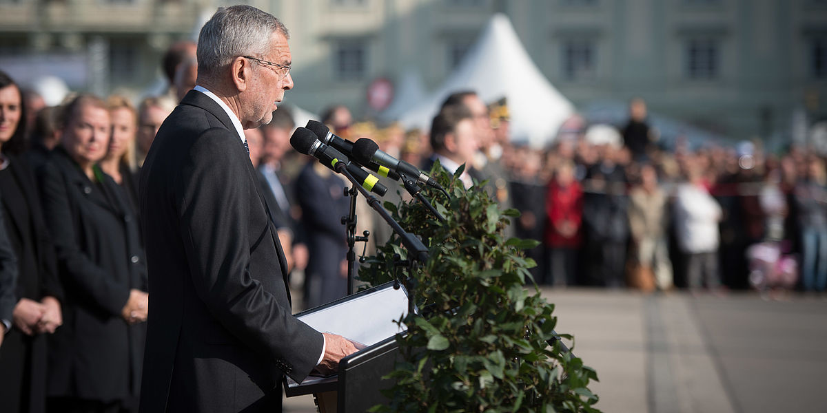 Rede des Bundespräsidenten zur Angelobung der Rekruten