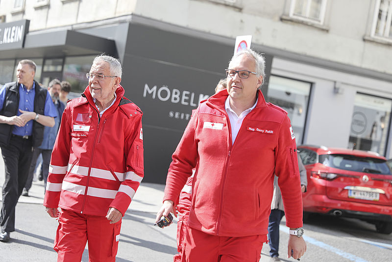 Einsatzbegleitung beim Wiener Roten Kreuz 24. April 2019