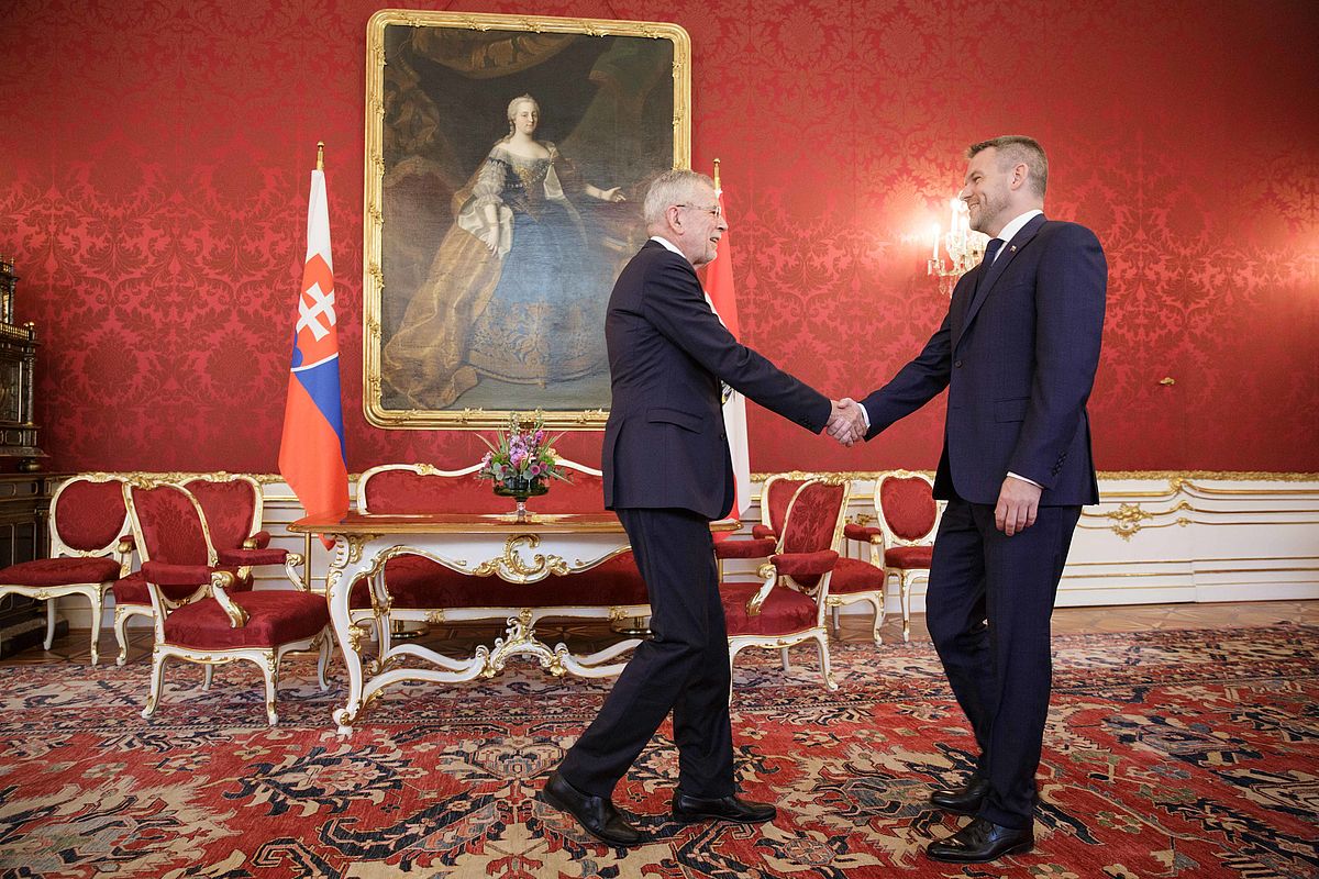 Gespräch mit dem Premierminister der Slowakischen Republik