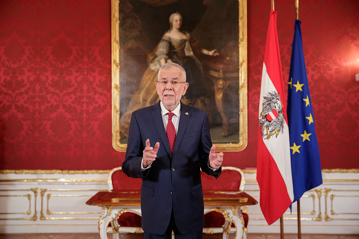 TV-Ansprache des Bundespräsidenten „Mutig in die neuen Zeiten“ 3. Mai 2020