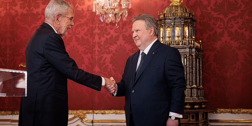 Angelobung von Michael Ludwig zum Landeshauptmann von Wien